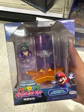 The Super Mario Galaxy Movie Star Launcher Wonder Bowser Jr. 1.5” In Hand 2026